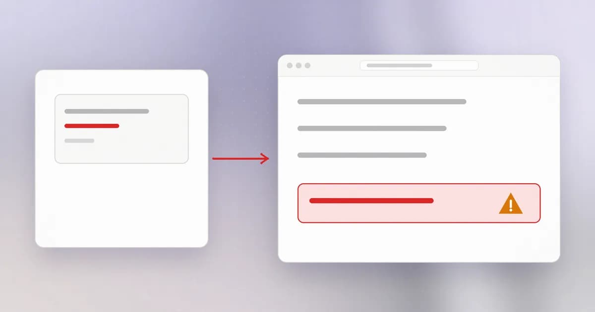 A comment box whose text is placed into a page, with the browser treating part of it as running script
