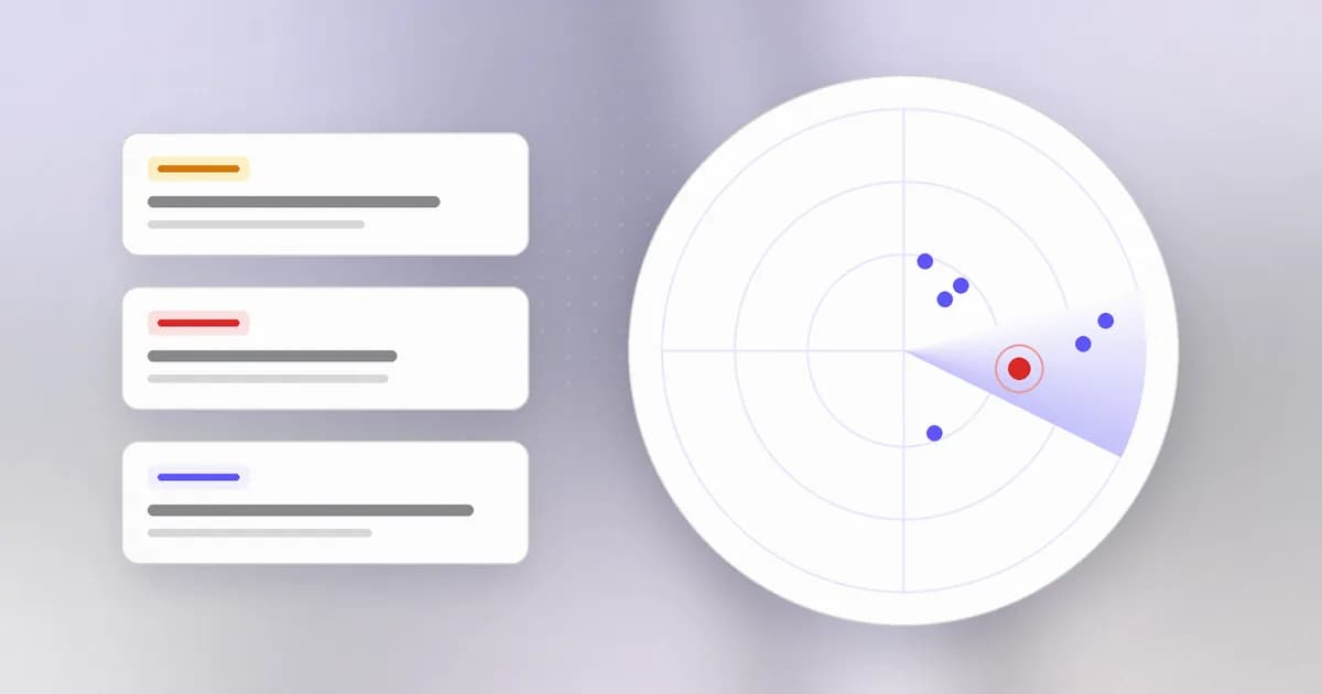 A threat research dashboard tracing an intrusion chain across servers and credentials